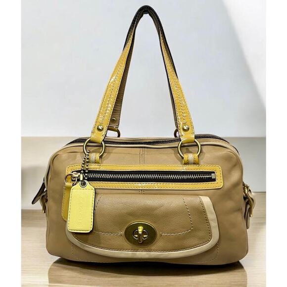 Y2K Coach 13382 Bonnie Leather Satchel Bag - Picture 1 of 16